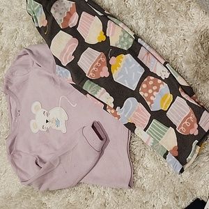 Carter's fleece PJ size 6